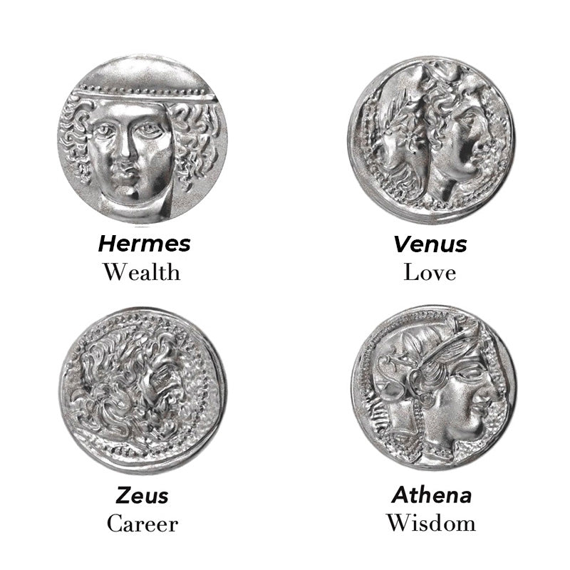 Totwoo MEET Greek Coin Smart Ring (4 Styles)